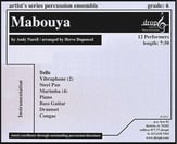 Mabouya Percussion Ensemble cover